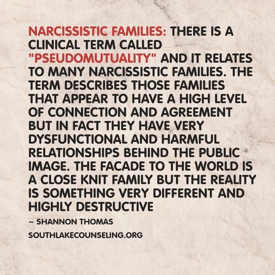 The Narcissist Family Structure: Scapegoat, Golden Child ...