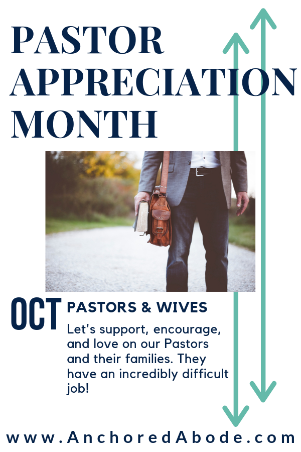 Pastor Appreciation Month 2019