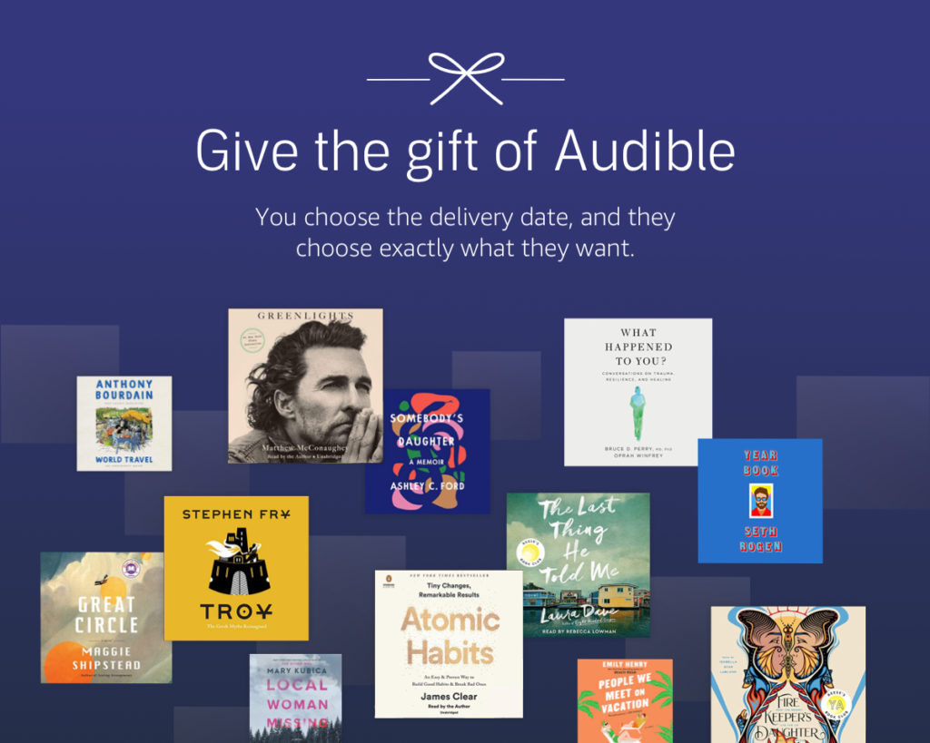 audible gift through amazon - Pastor's wives gifts