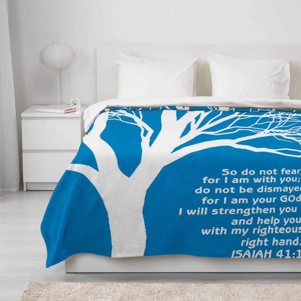 do not fear blanket - gifts for your pastor's wife