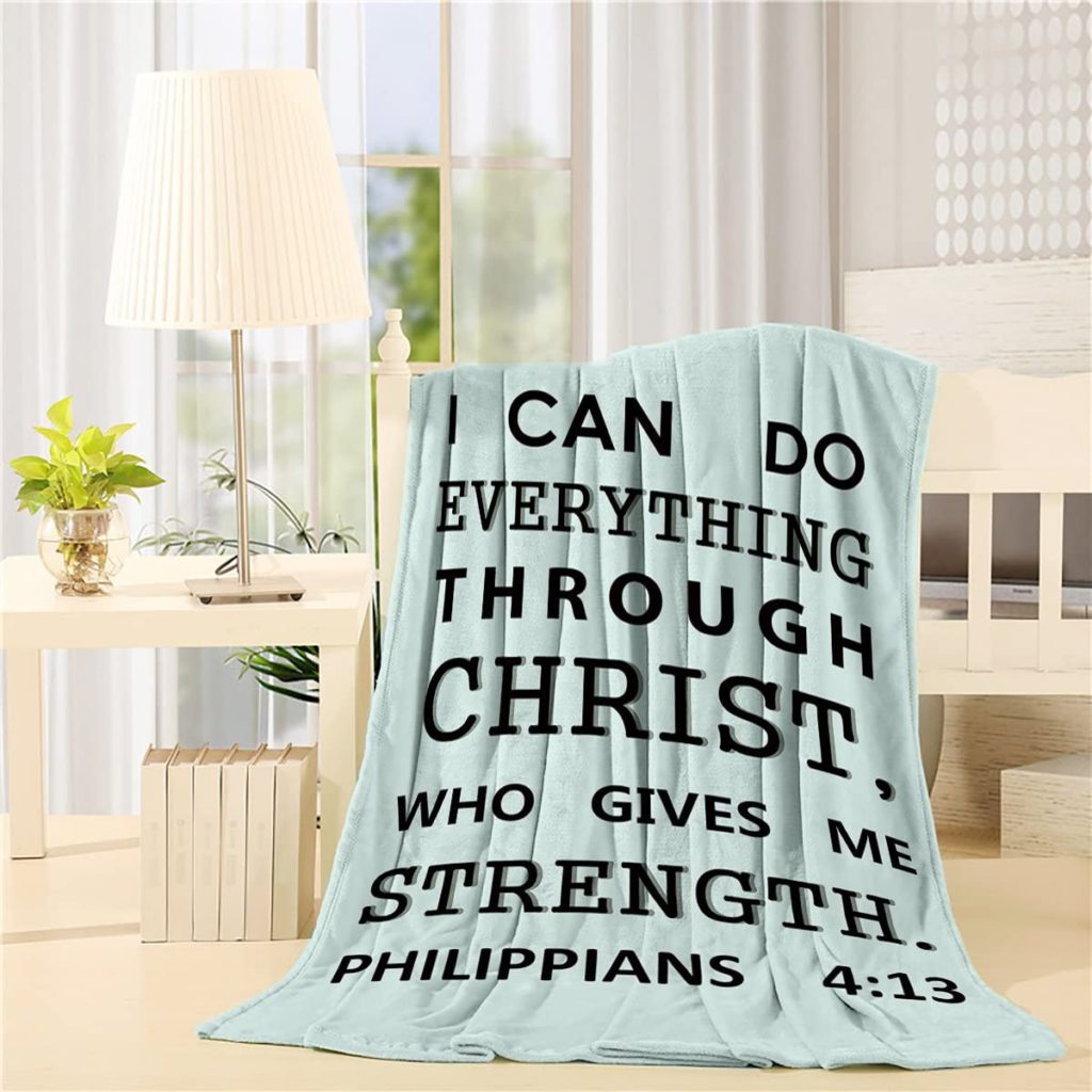 i can do everything blanket - gift guide for pastor's wives