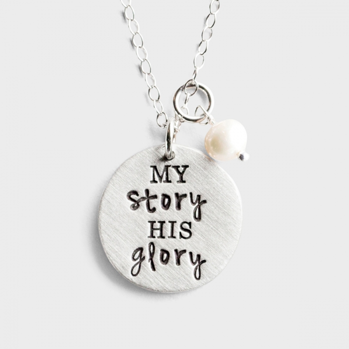 my story necklace - christian necklace - gift for pastors wife