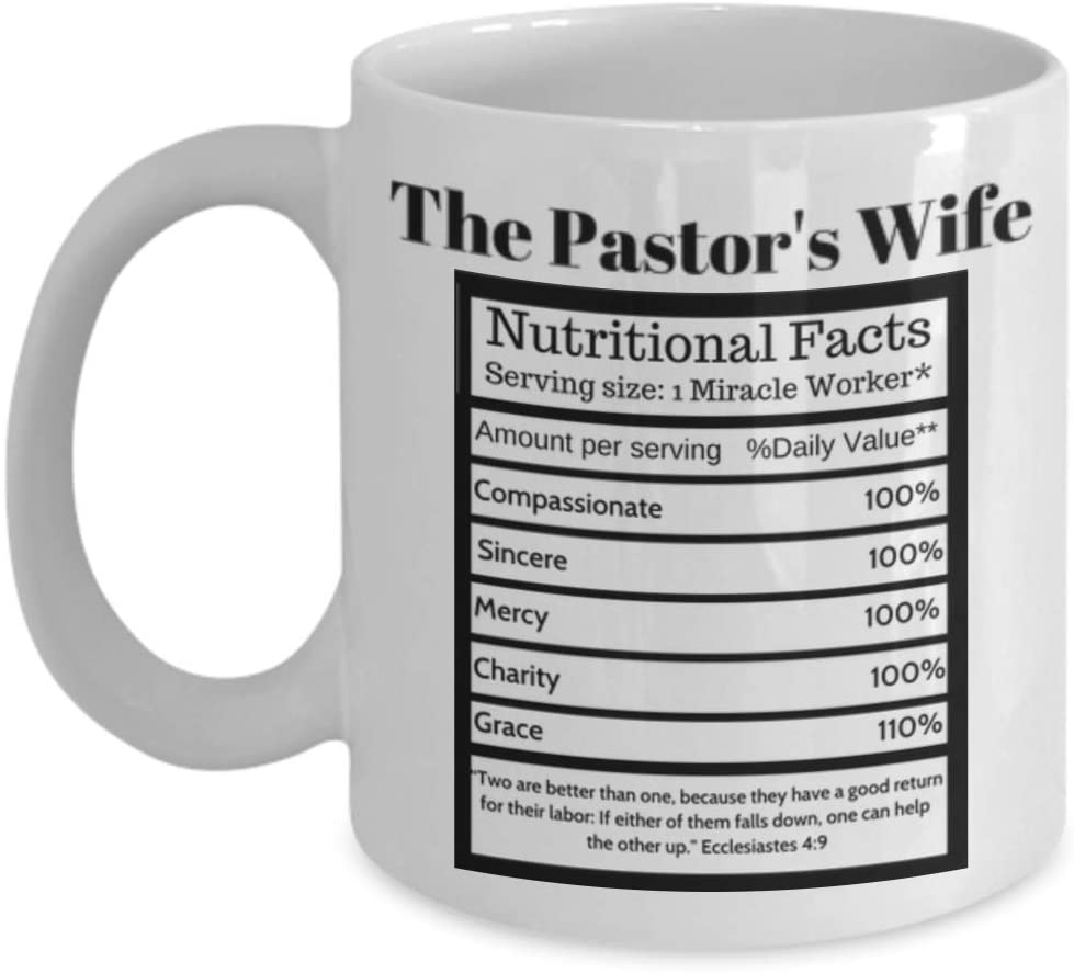 pastor's wife gift mug