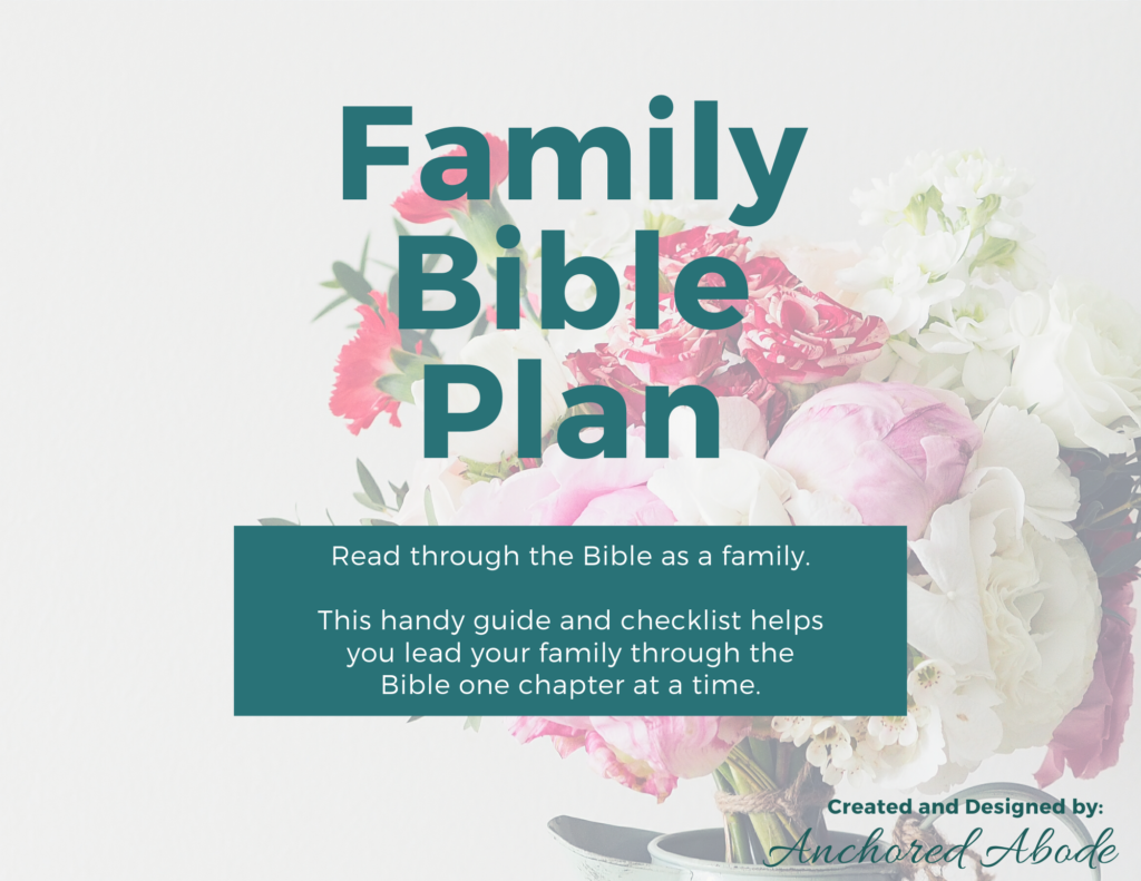 Family Bible Plan - Why did God send the 10 plagues?