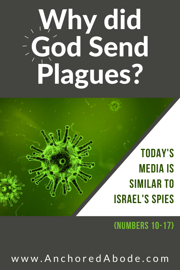 Why Did God Send Plagues | Today’s Media is Similar to Israel’s Spies (Numbers 10 – 17)
