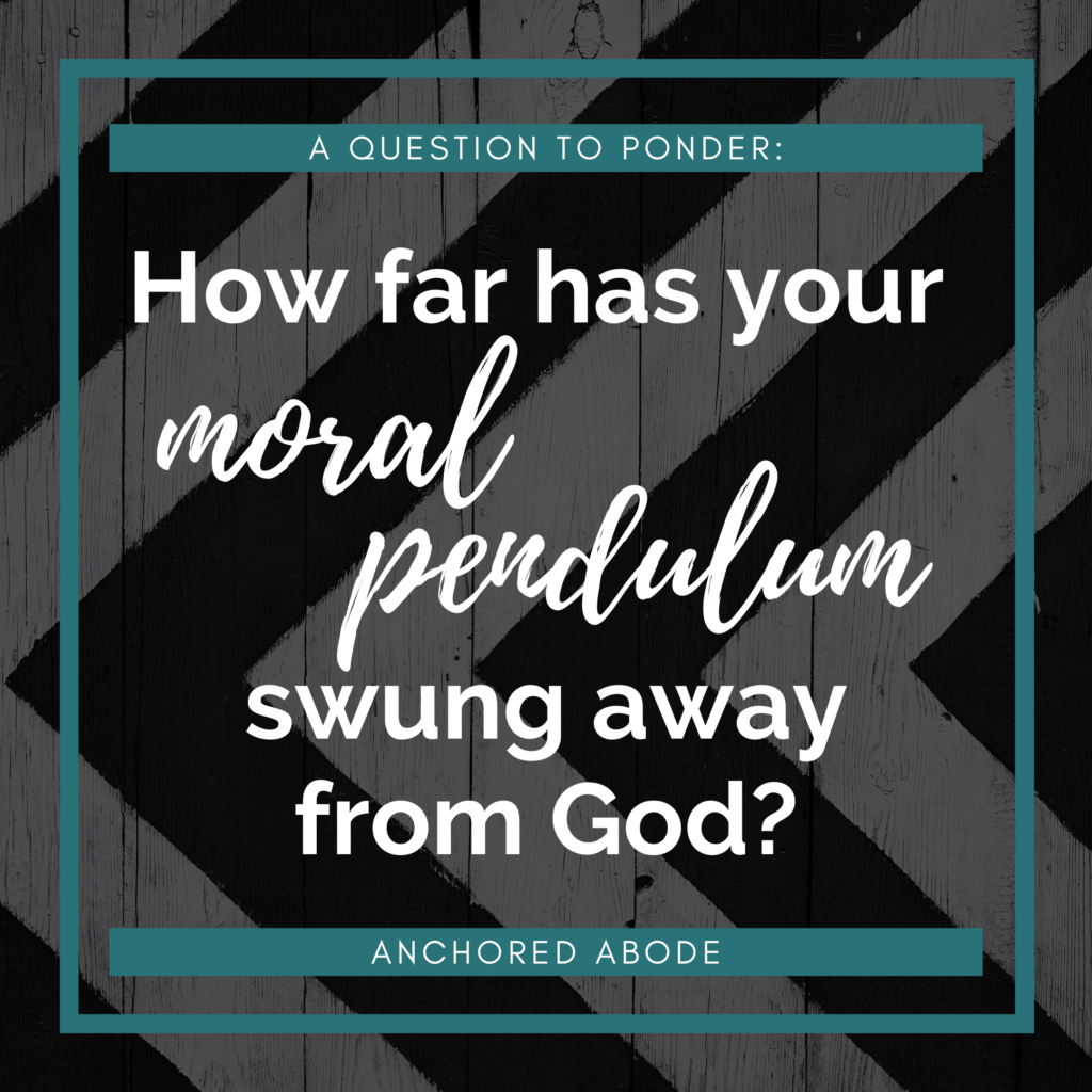 Are You Anything Like that Gideon Character? | Did God bring you from timid to emboldened? (Judges 2 - 8) How far has your moral pendulum swung away from God?