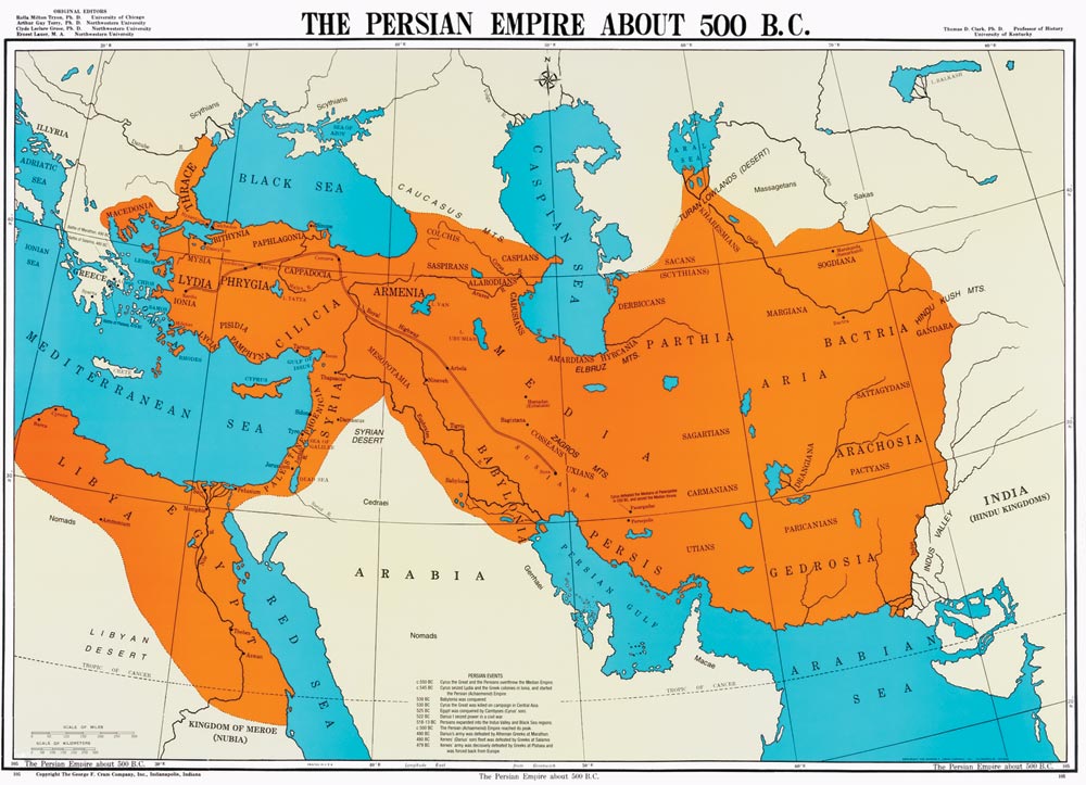 Persian Empire during Cyrus - https://www.worldmapsonline.com It's Time to Rebuild | Exclusive opportunity awaits for those seeking restoration (2 Chronicles 35 - Ezra 5)