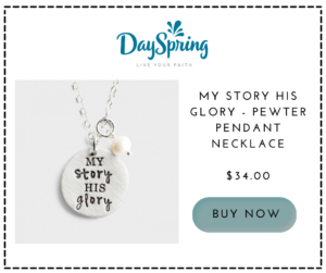 DaySpring My Story His Glory - Pewter Pendant Necklace - Christian jewelry (Israelites in Bible_