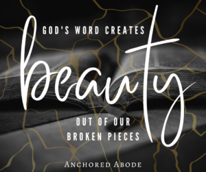 Kintsugi Pottery Recreates New Beauty - God's word creates beauty out of our broken pieces
