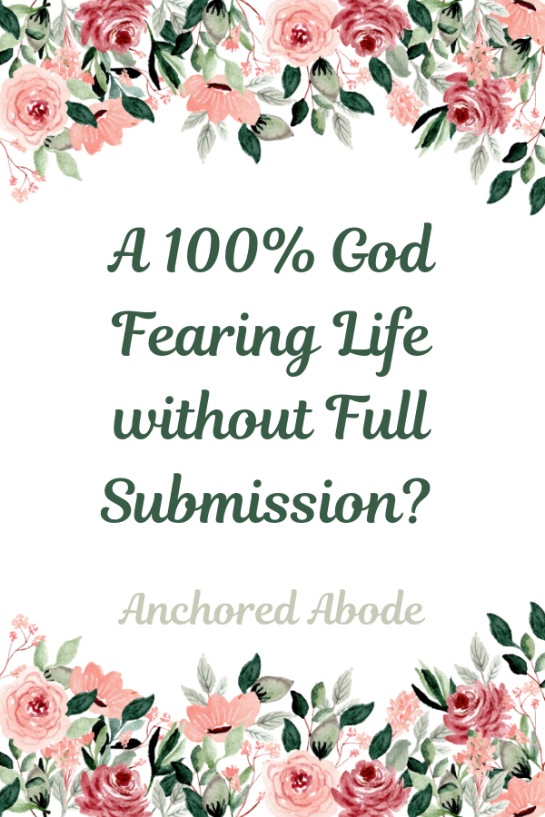 A 100% God Fearing Life without Full Submission? (Jeremiah 43-49)