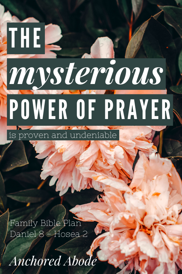 The Mysterious Power of Prayer is Proven and Undeniable (Daniel 8 – Hosea 2)